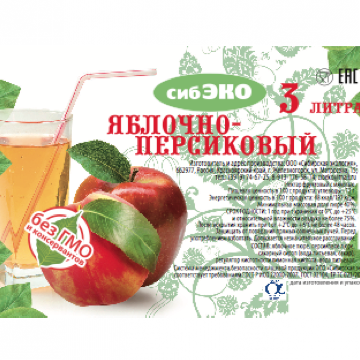 Яблочно-персиковый